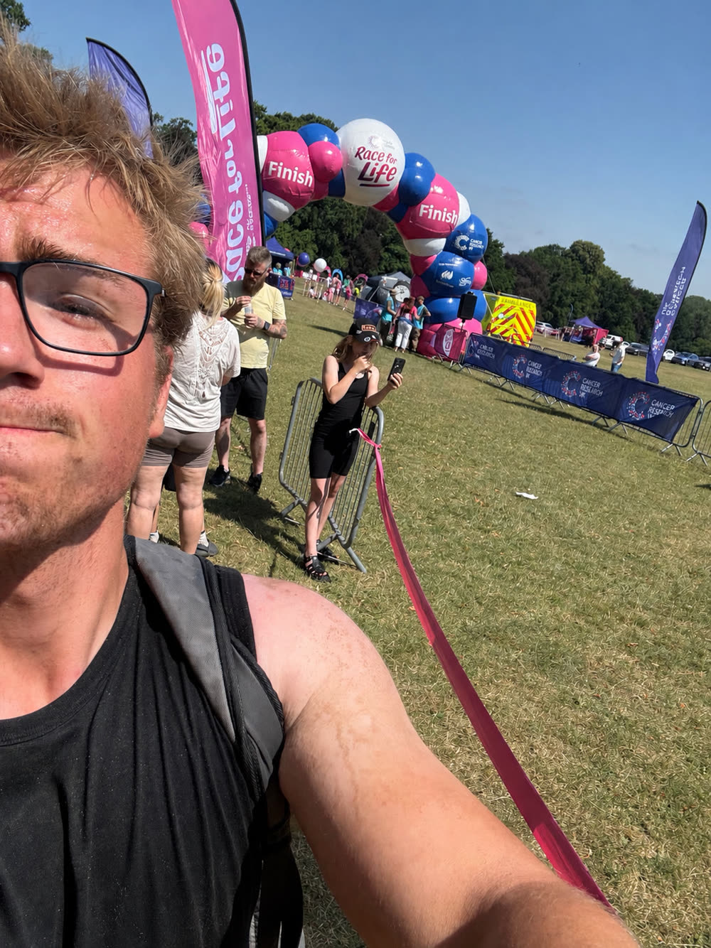 Jack at Race for Life